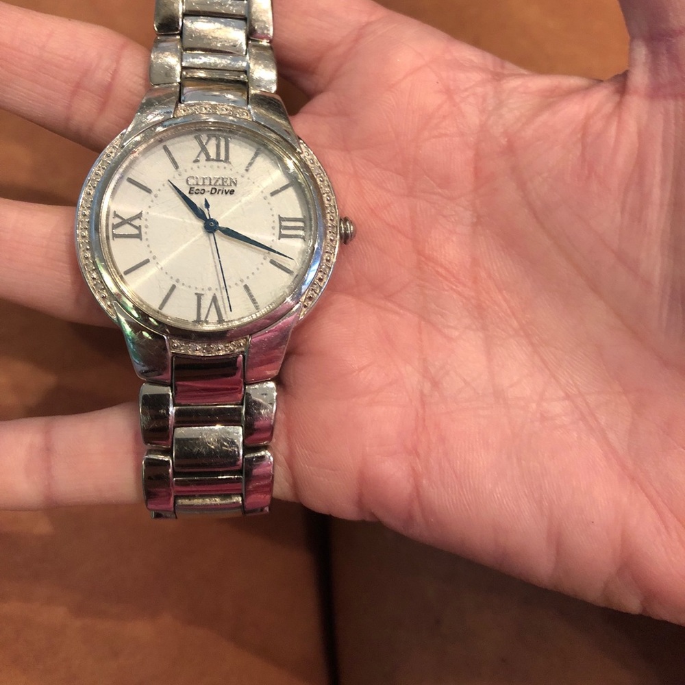Used citizen eco drive women’s watch retail $450